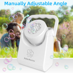IFLOVE bubble machine portable design for indoor or outdoor use