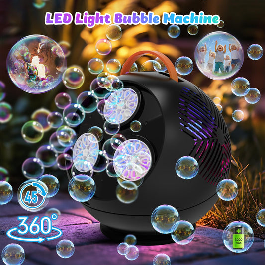 IFLOVE bubble sphere with 45°/360° rotation for wide-area coverage.