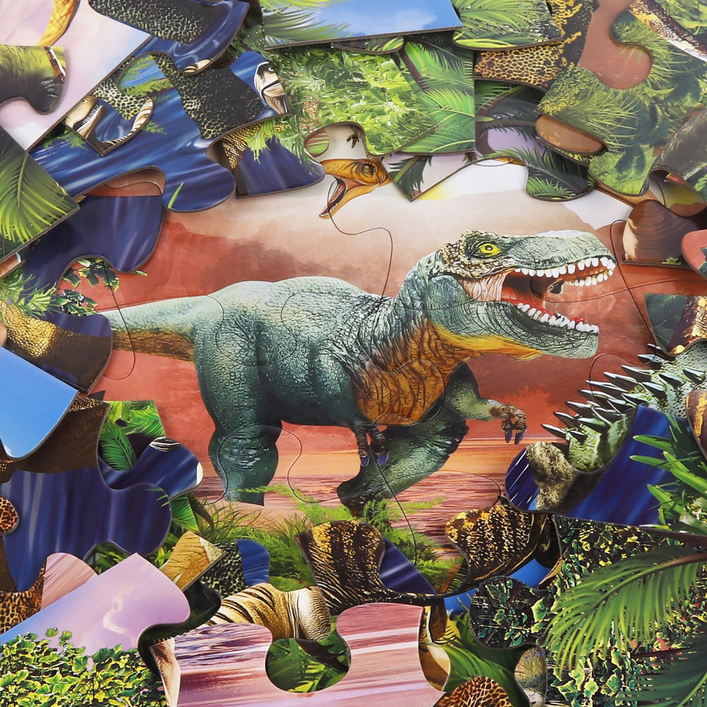 IFLOVE dinosaur family waterfall scene invites exploration and storytelling