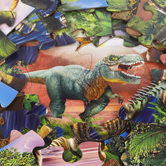 IFLOVE dinosaur family waterfall scene invites exploration and storytelling