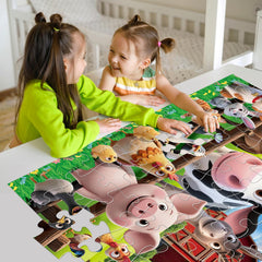IFLOVE puzzle offers simple setup and tidy storage after play.