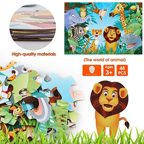 IFLOVE Jumbo Floor Puzzle gift box packaging ready for gifting