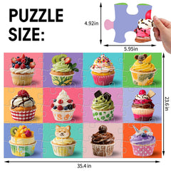 IFLOVE Jumbo Floor Puzzle oversized pieces aid easy grasp for toddlers.