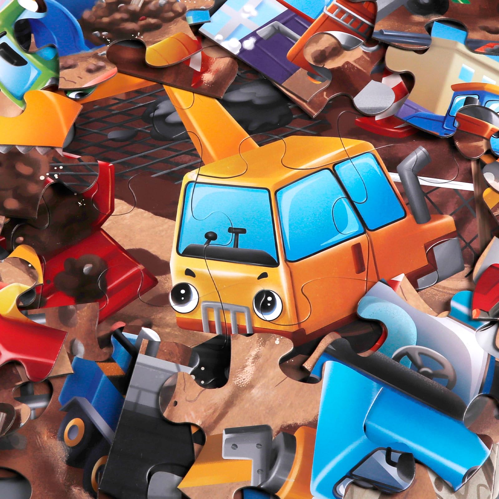 IFLOVE kids playing puzzle enhances hand-eye coordination and teamwork.
