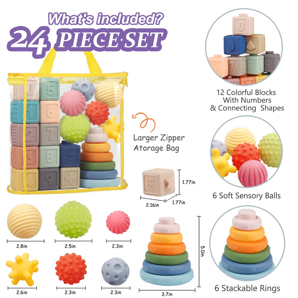 IFLOVE sensory balls invite tactile exploration, supporting texture awareness during playtime