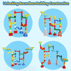 ifollower Families enjoy a cooperative marble race boosting teamwork and creativity.