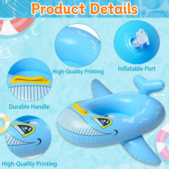 iGeeKid dalmatian pool float stands out with bright spots and smiles