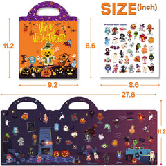 iGetooy gift-ready Halloween sticker book for kids.