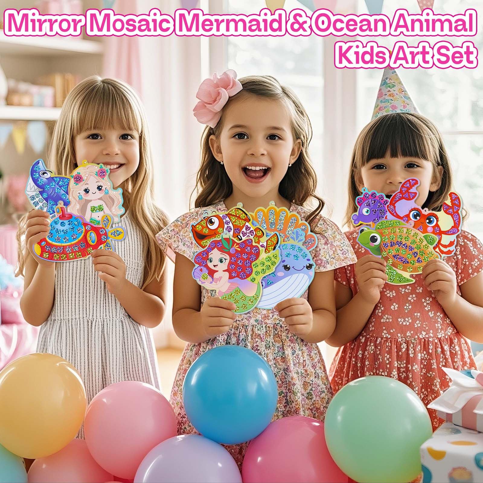 iGetooy 720+ shiny foil stickers for vibrant mosaics