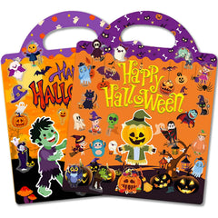 iGetooy halloween-sticker-book-cover: kid-friendly on-the-go fun