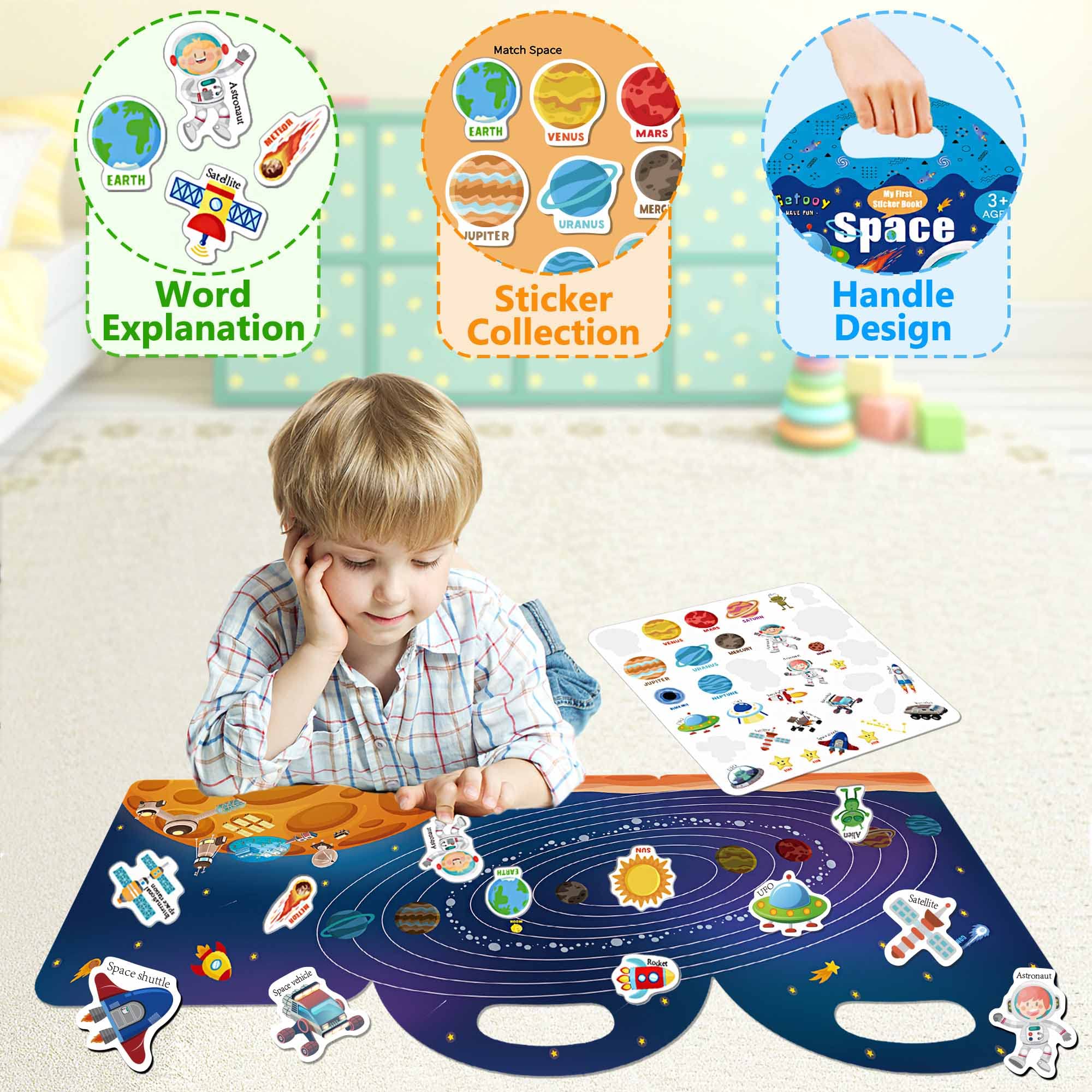 iGetooy Jelly stickers closeup showing silicone reuse and no-odor design