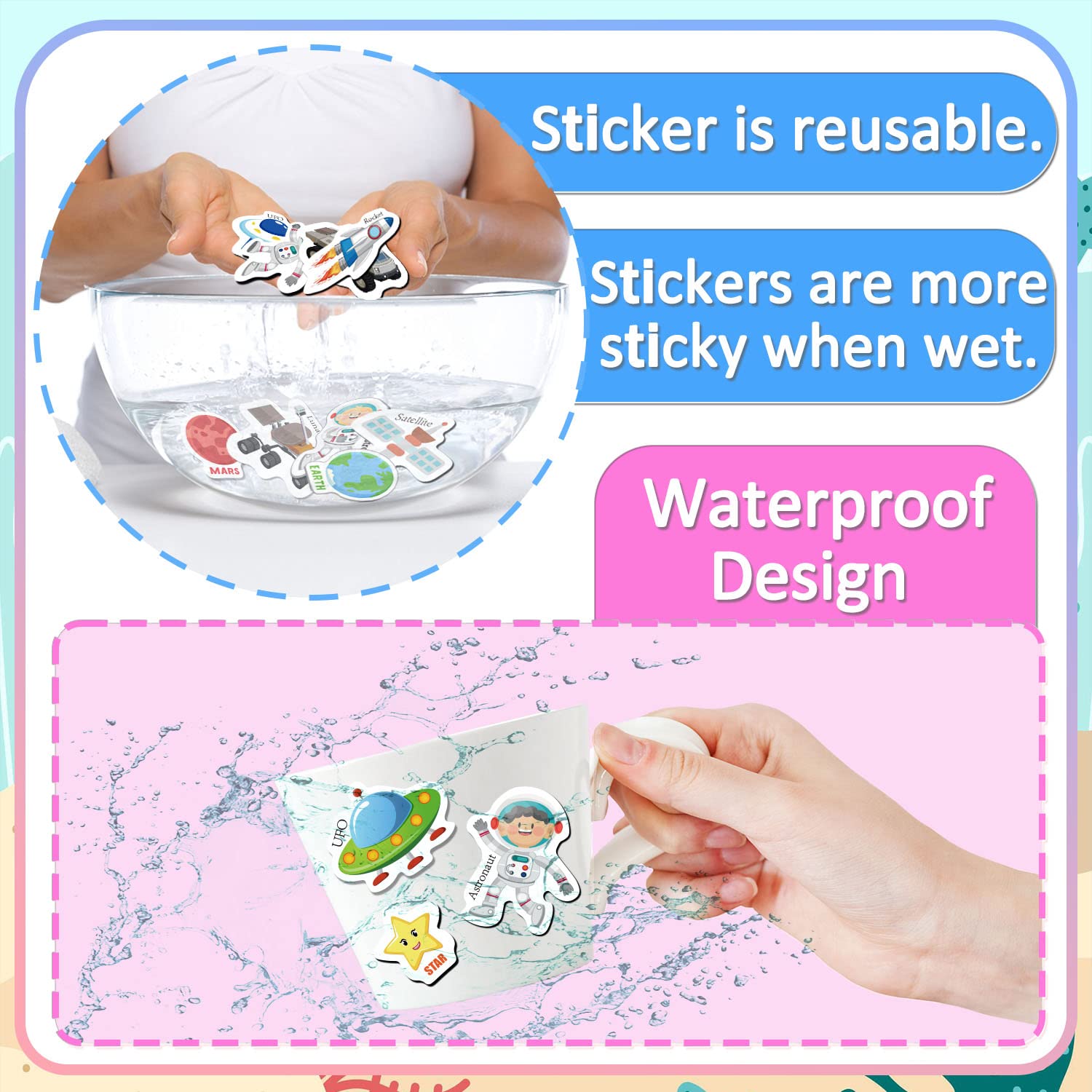 iGetooy Fine motor play with sticker placement