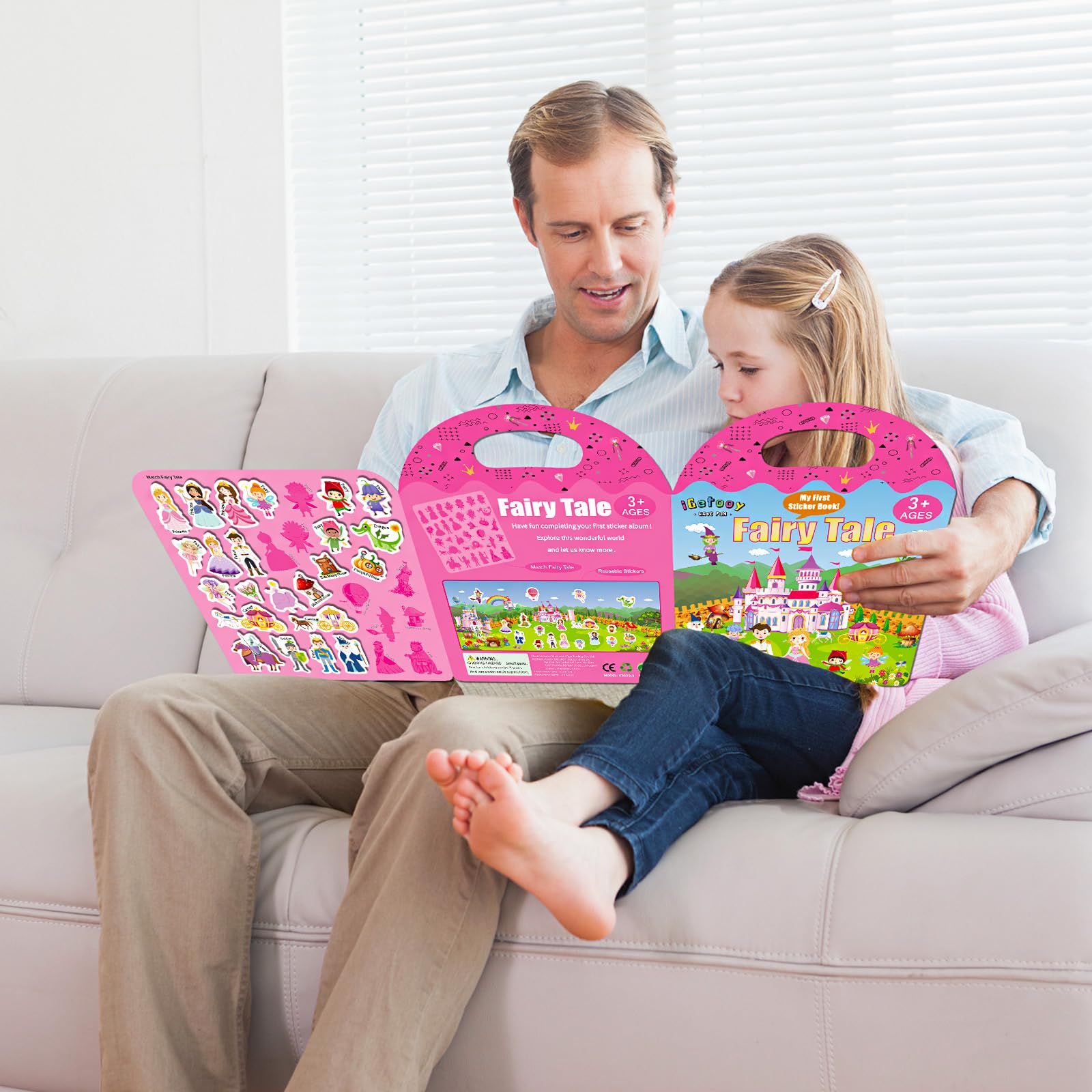 iGetooy princess stickers support early word learning through imaginative play.