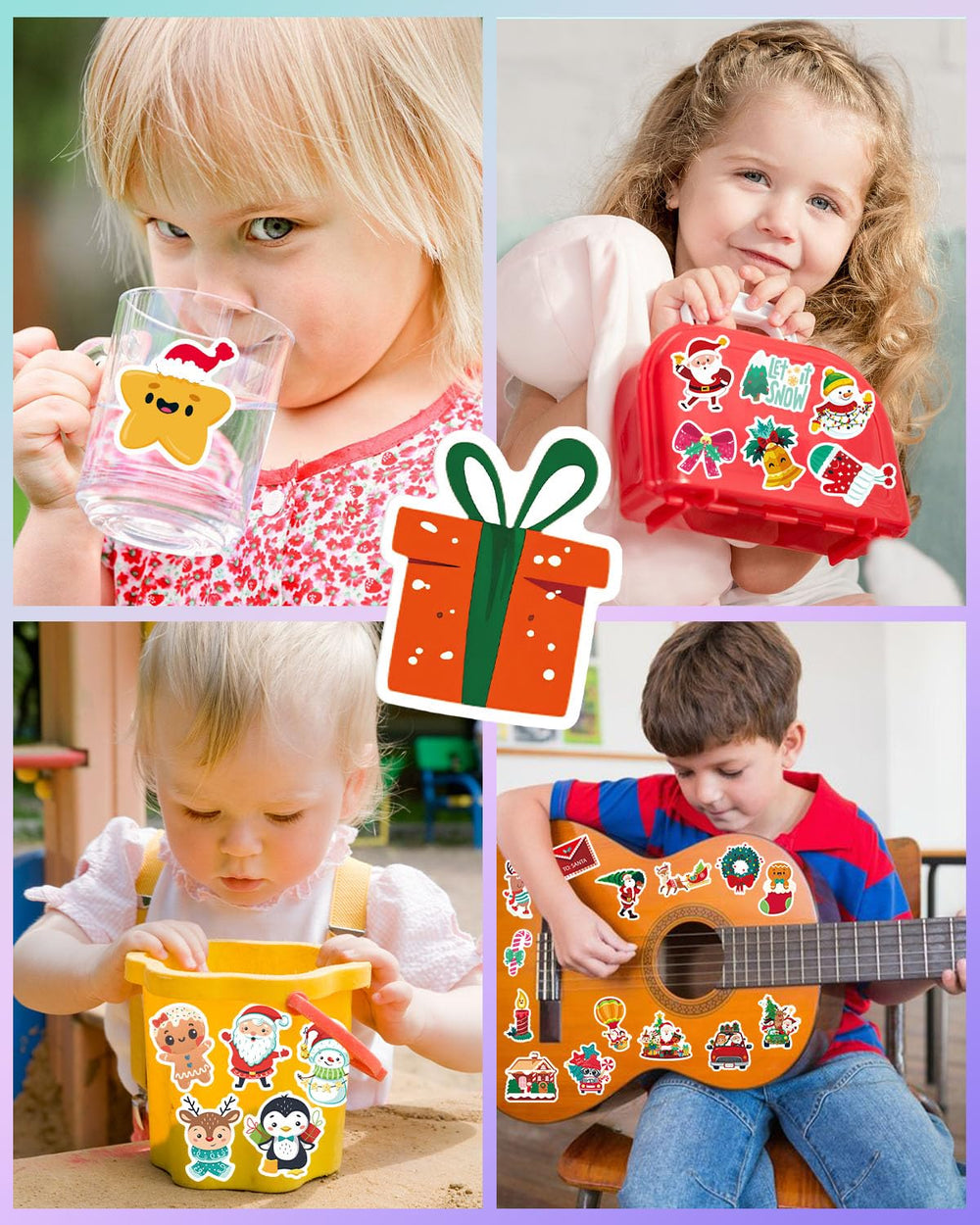 iGetooy water-bottle stickers vinyl are weatherproof for daily outdoor use.