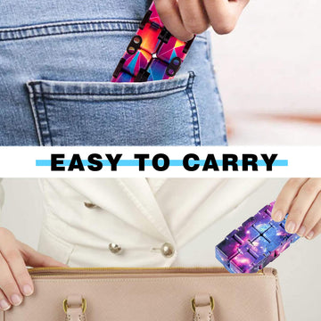 IGINOA Infinity Cube mini-size fits your pocket for quick calm.
