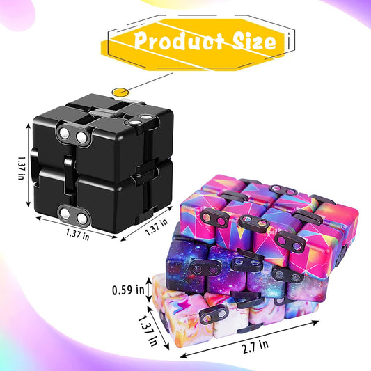 IGINOA Infinity Cube pocket-size design supports on-the-go calm.