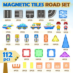 IGIVI classic tiles and road tiles highlighting versatile pieces for endless modular builds and problem solving.