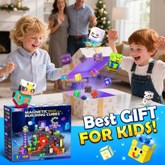 IGIVI magnetic blocks durable design with smooth edges for safe toddler play