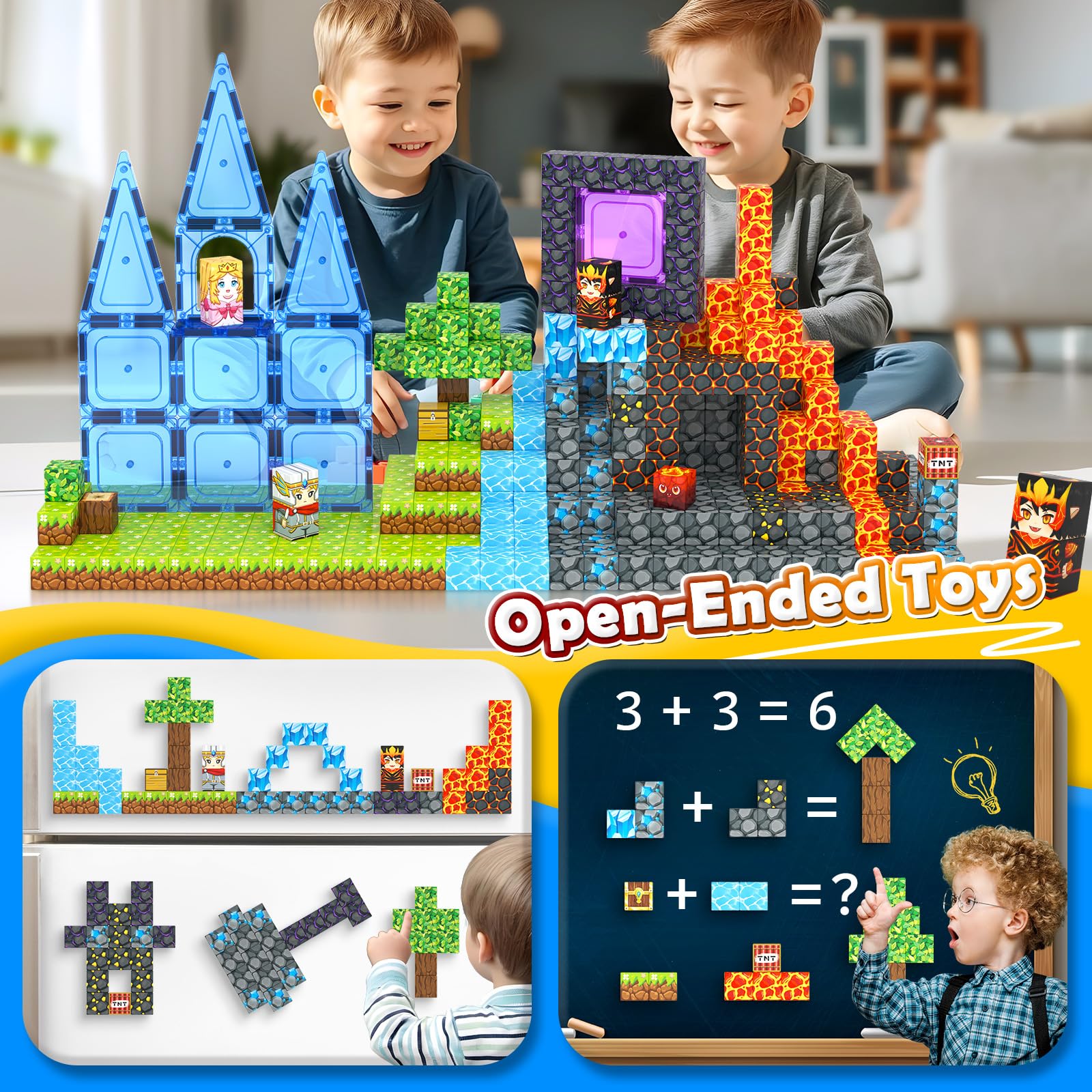 IGIVI open-ended play scene fostering creativity and cognitive development