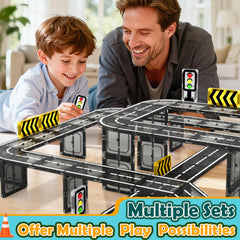 IGIVI road tiles travel-friendly set for family gatherings and portable learning.