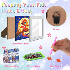 igoodom beginner-friendly-diamond-painting-dots provides clear guides for steady progress.