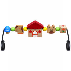 iGRATENS Pet Paradise toy bar with bright shapes for curious babies.