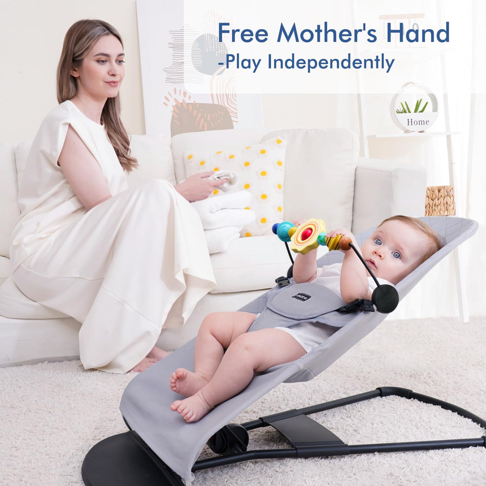 iGRATENS natural beech wood with non-toxic finish for safe, warm play.