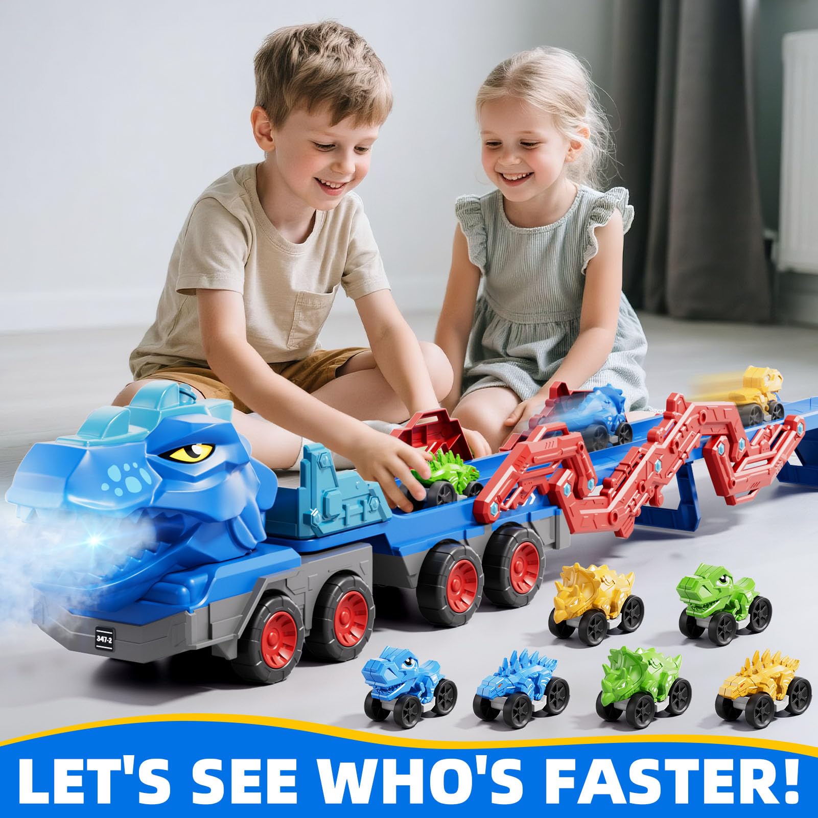 IHAHA non-toxic ABS material ensures safe, durable play