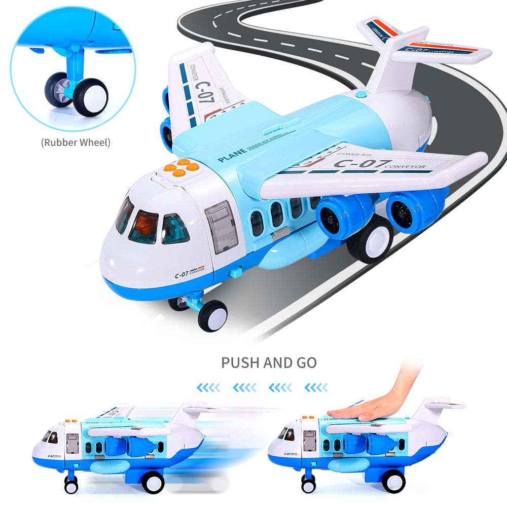 ihaha spray airplane toy smoke design adds realistic spray effect