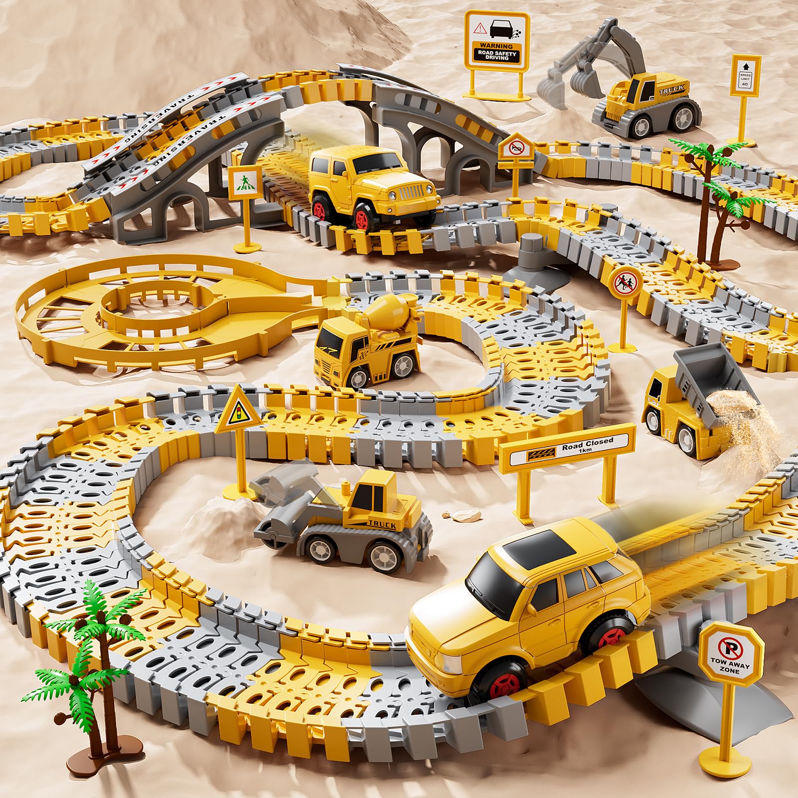 IHaha Toddlers arc track section ready for flexible layouts