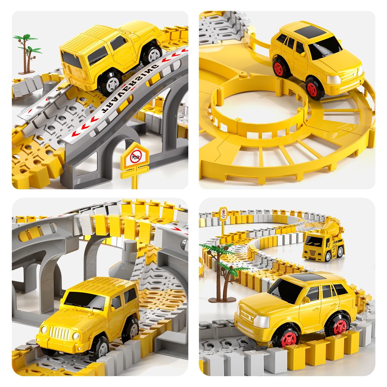 IHaha Toddlers excavator truck with movable arm for pretend jobs