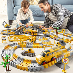 IHaha Toddlers road roller truck helps build smooth surfaces