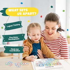 iHarPro Busy Book Shapes Vehicles theme, strengthens problem-solving and hand-eye coordination.