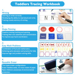 iHarPro dry erase markers provide reusable handwriting practice.