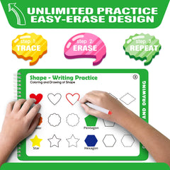 iHarPro dry erase markers set provides versatile tools for reusable practice