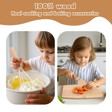 IHFAIO cutting board natural wood surface for clean prep.