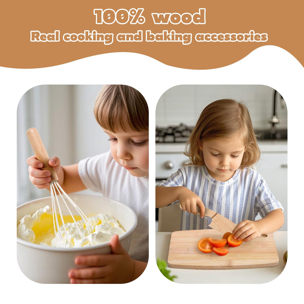 IHFAIO cutting board natural wood surface for clean prep.
