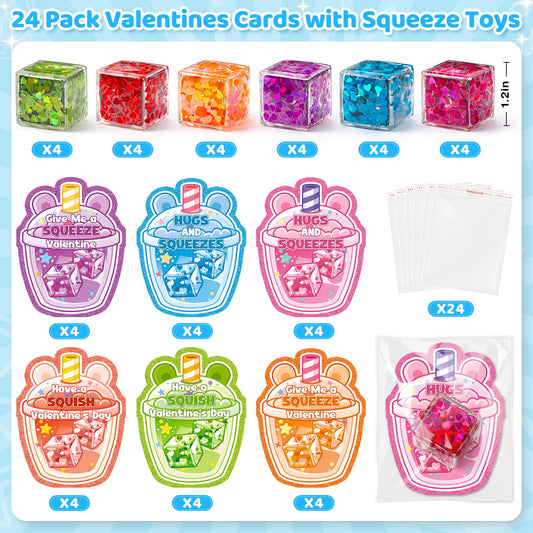 IJIGU ice cube ball glitter purple for classroom focus and play.