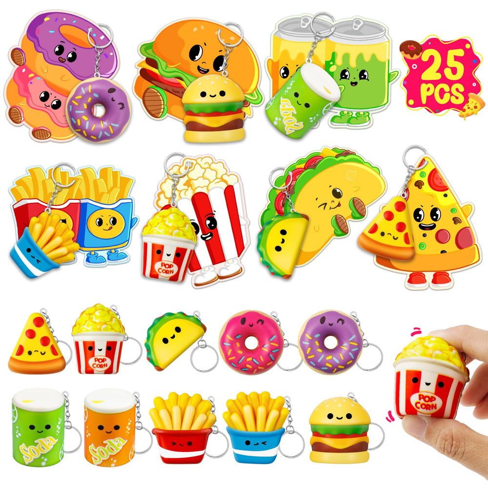 IJIGU Valentines kids cards burger design for classroom exchanges and friendship building