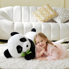 IKASA giant panda plush makes a wonderful gift for kids, birthdays, or holidays.