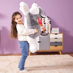 IKASA husky plush pillow soft texture ideal for naps and play