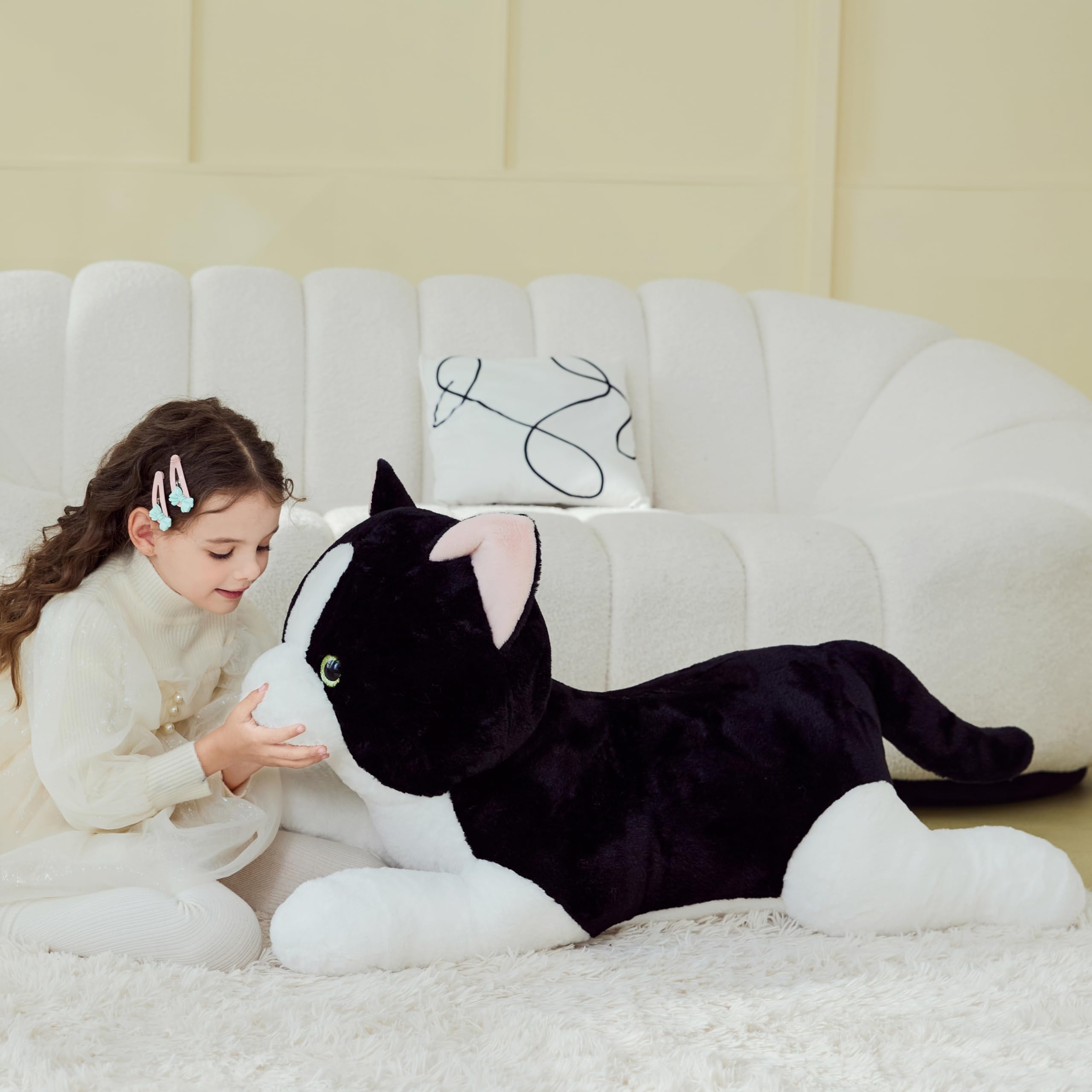 IKASA jumbo cat plush as a thoughtful gift for birthdays and holidays.