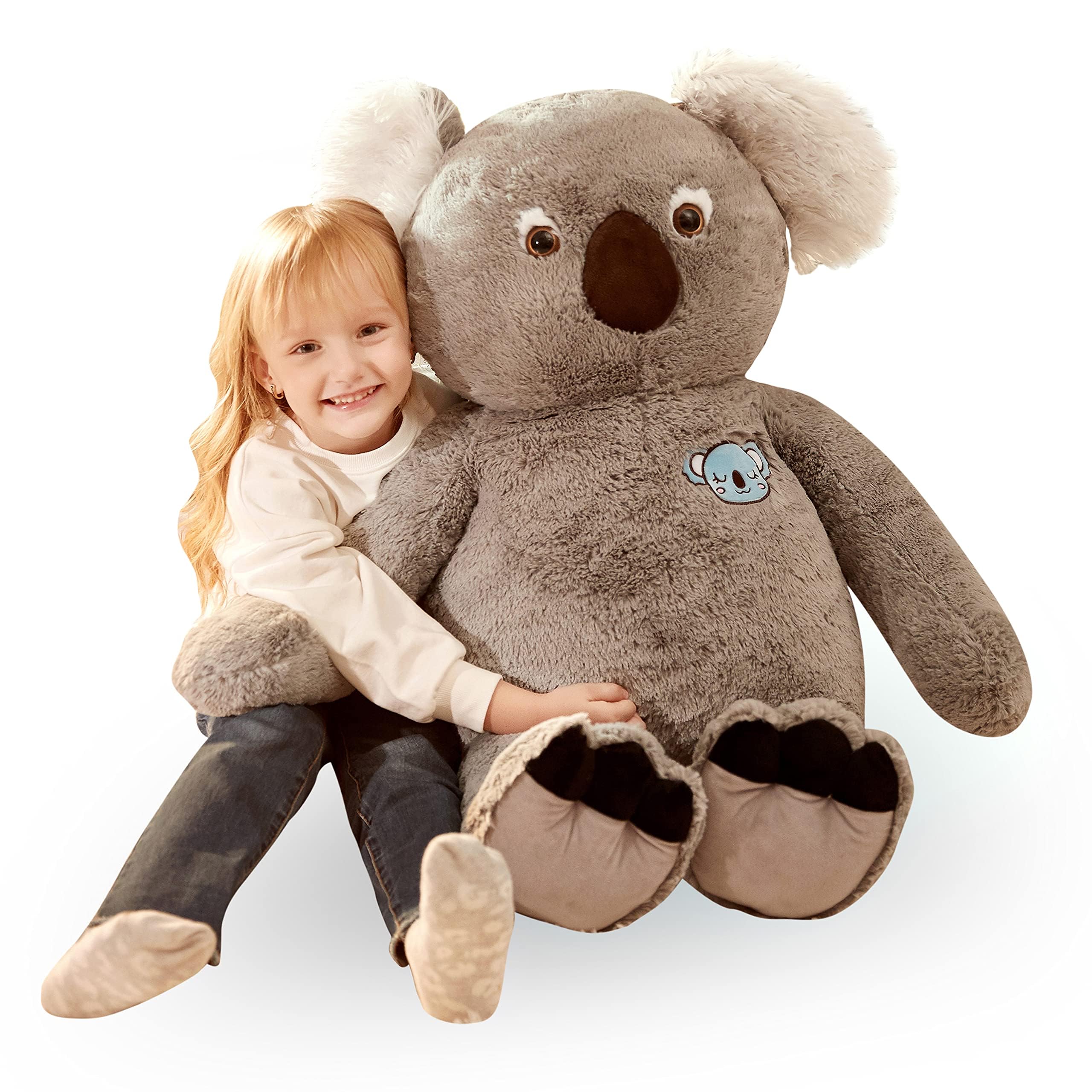 IKASA 30-inch giant koala plush ideal for cozy hugs and decor.