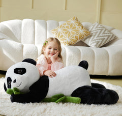 IKASA panda plush display-worthy design enhances any kid's room or play area.