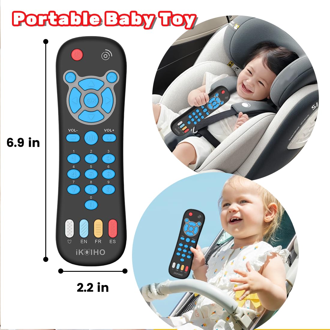 Gift-ready packaging for iKOIHO baby remote toy gifting.