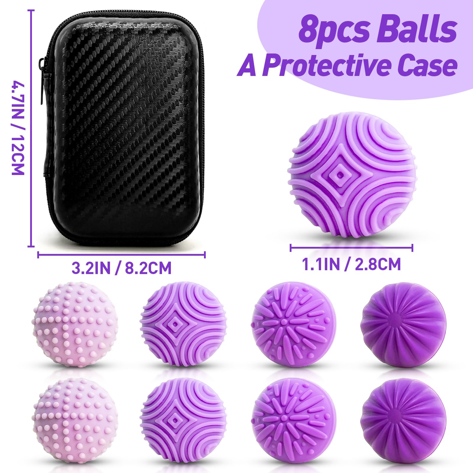 iKrto Lavender fidget-ball in-use demonstrates discreet desk decor and practical play on workload.