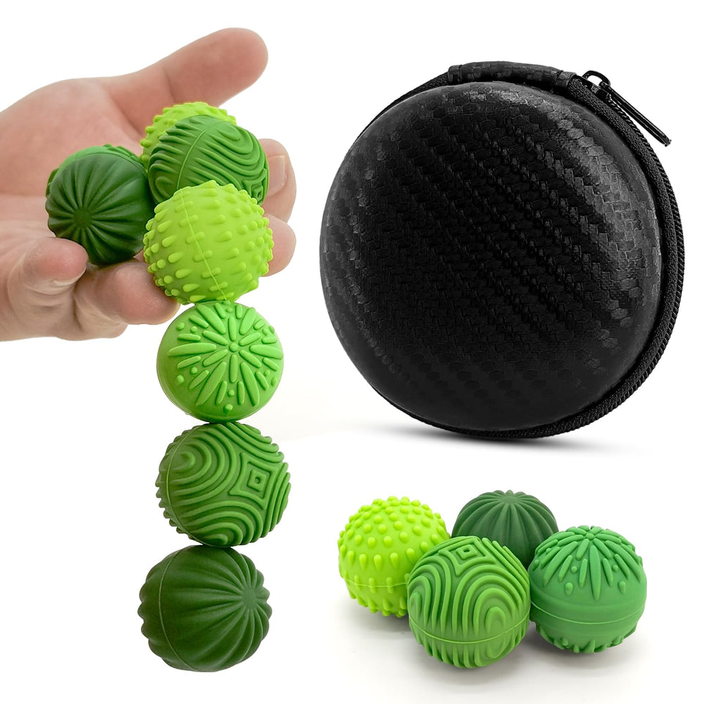 iKrto magnetic sensory ball texture close-up for tactile focus