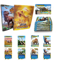 IKRUZZI dinosaur card album 3D cover showcases storage designed for easy learning and display.
