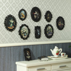 iland 1/12 scale tiny frame art frames with detailed metal craftsmanship for dollhouses