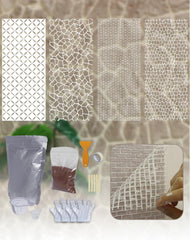 iland Dollhouse 3D brick wall templates show textured brick patterns for realism